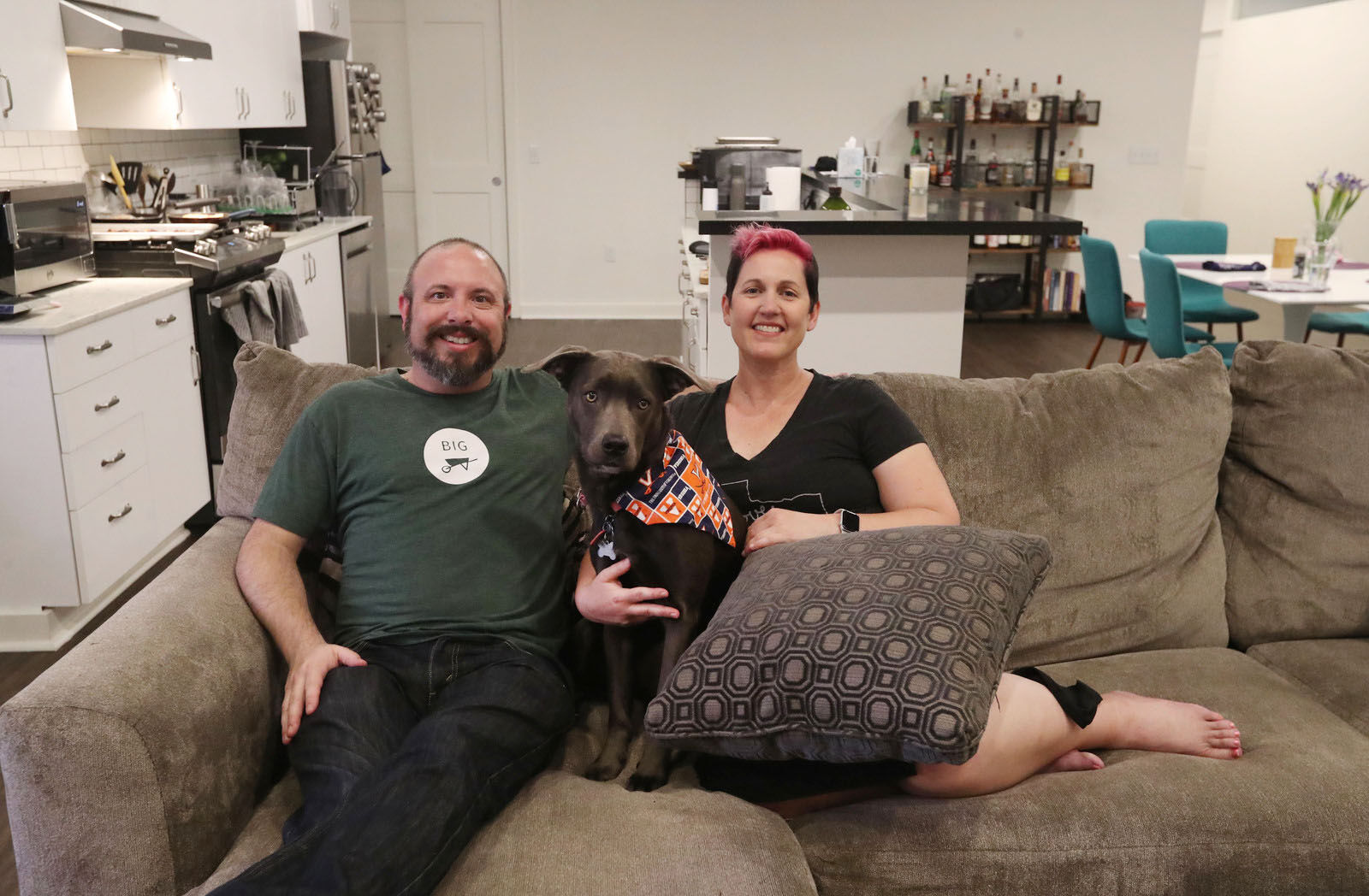 Sam Eder, Julie Amaon and Ella